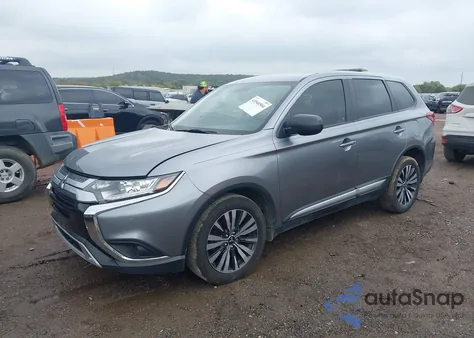 2019 Mitsubishi Outlander Es z USA, uszkodzony, nr VIN JA4AD2A34KZ006552